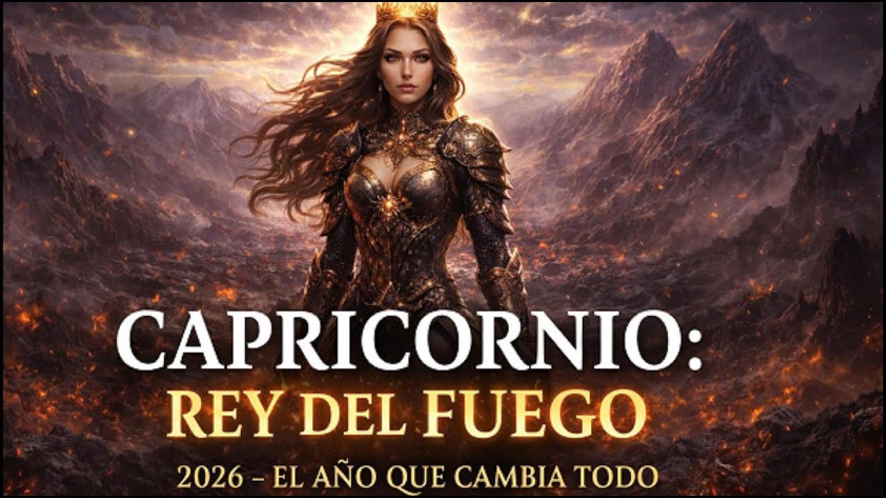 2026 El Año del Caballo de Fuego 🔥  Capricornio es el Rey Absoluto de los 6 Elegidos ♑