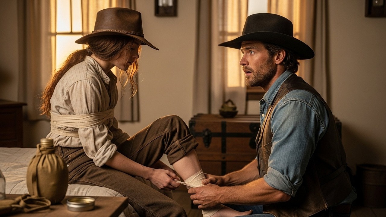 She Pretended To Be A Boy To Work The Ranch, The Cowboy Discovered Her Secret and Loved Her More