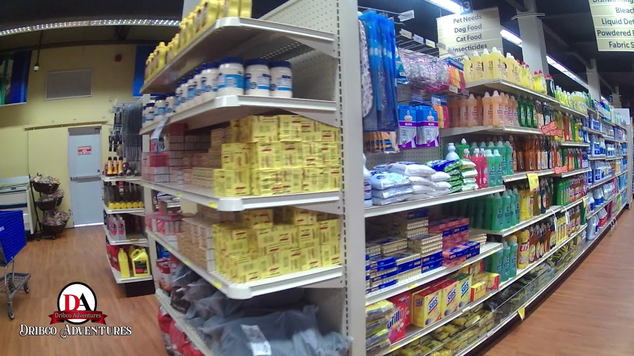 Shopping At Massy Super Market At Rodeny Bay St Lucia Whiles On Holiday