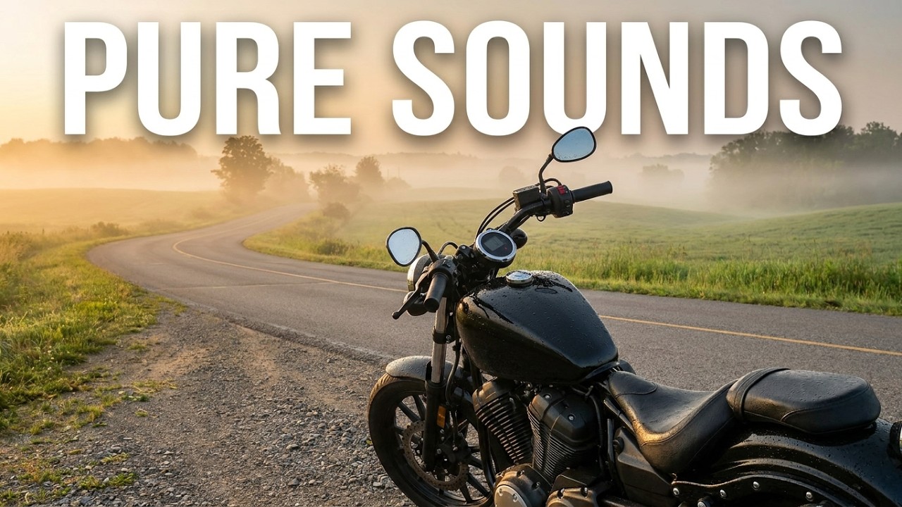 A Calm Morning Ride | No Music, Just Bike Sounds