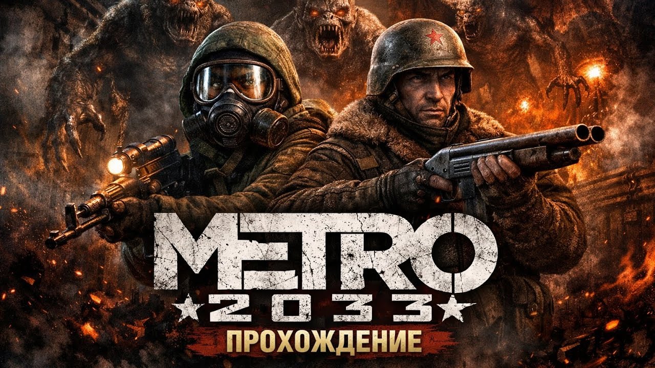 ЭТО ОЧЕНЬ СТРАШНЫЕ МУТАНТЫ! ПРОХОЖДЕНИЕ METRO 2033 REDUX #1!  ВЫЖИВАЮ В METRO! 