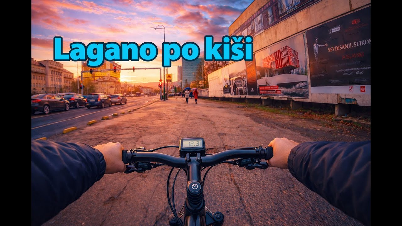 06 02 2026 1 Svi su u autima, a ja na kiši: biciklom do posla