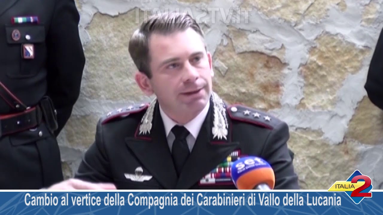 Cambio al vertice della Compagnia dei Carabinieri di Vallo della Lucania