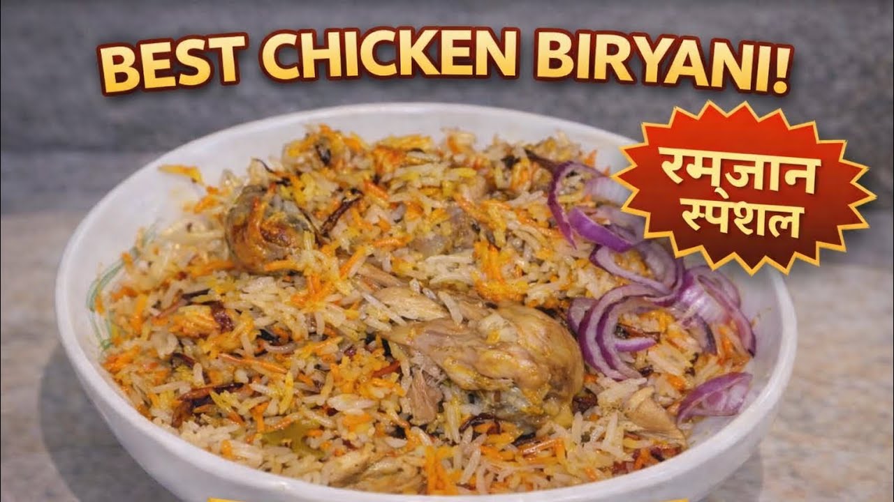 how to make chicken biryani | ramazan special recipe | chicken biryani special