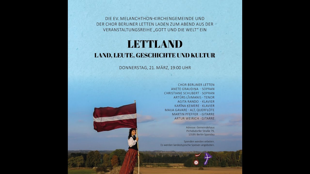 Lettland - Land, Leute, Geschichte und Kultur, Teil 1