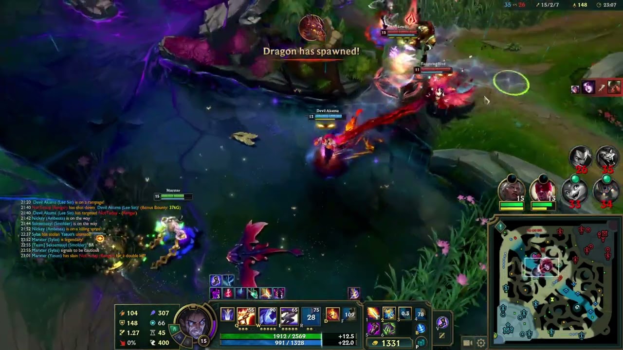 Highlight - League of Legends - Sylas - 23/6/14 - Win - 7:11am