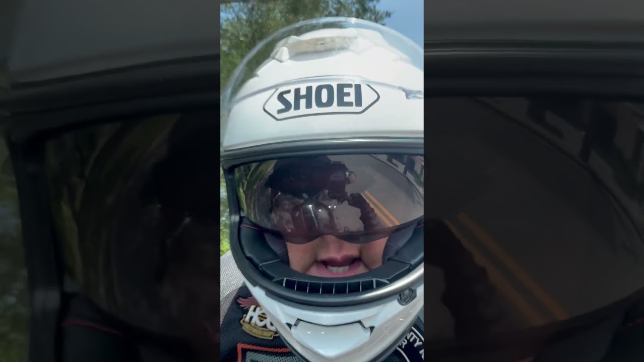 Why should you wear a white helmet ? | Safety and Cooler in summer | shoei GT air 2