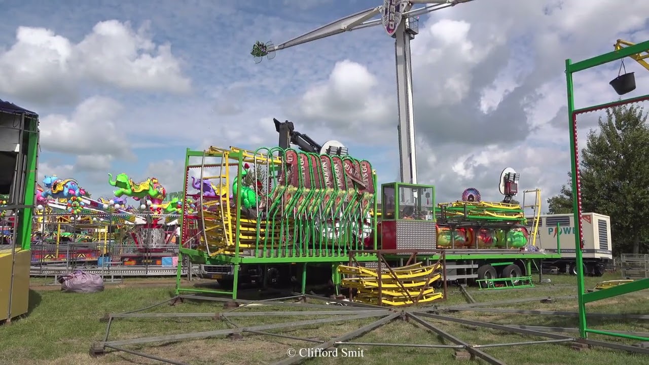 Kermis Santpoort 2025 Transport en opbouw Deel 3