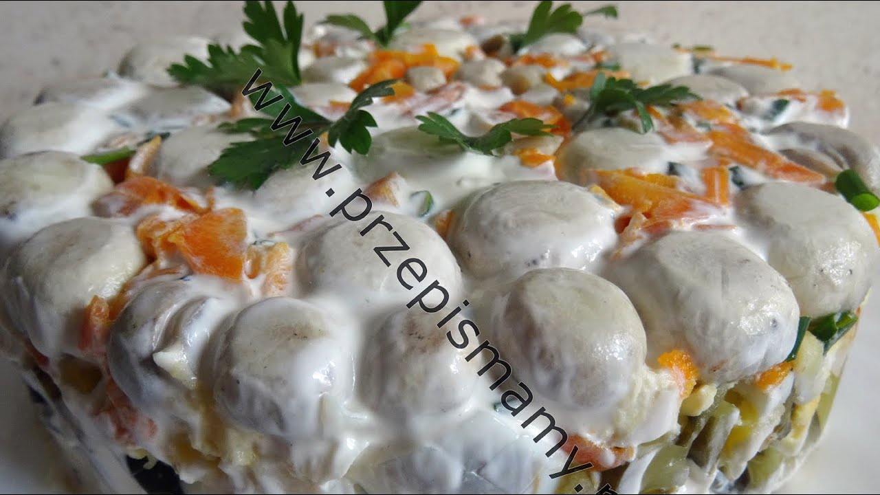 Sałatka Leśna Polana - Pyszna Sałatka Wielkanocna