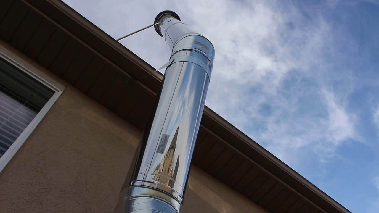 DuraPlus WoodStove Chimney Install