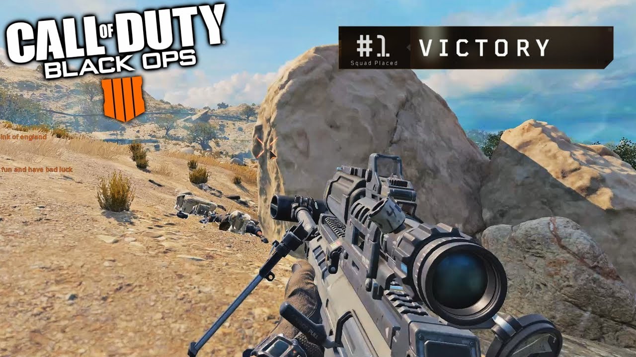 *INSANE* Paladin HB50 Sniping VICTORY! (Call of Duty Black Ops 4 Blackout)
