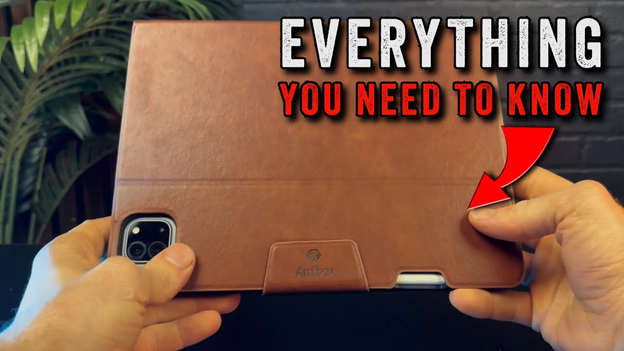 Кожаный чехол для iPad от Antbox — обзор.