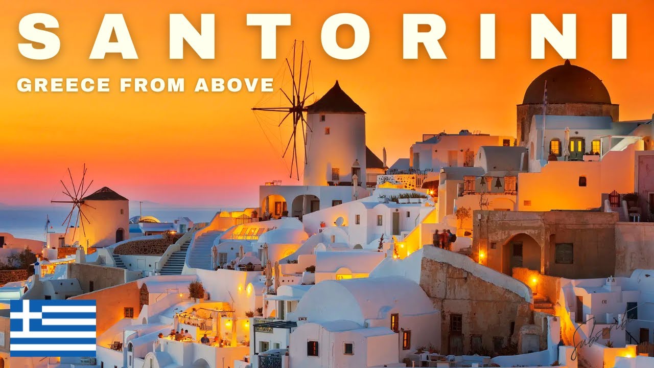 Santorini – Greece's most iconic island from Above | Oia & Fira | DJI Mini 4 Pro