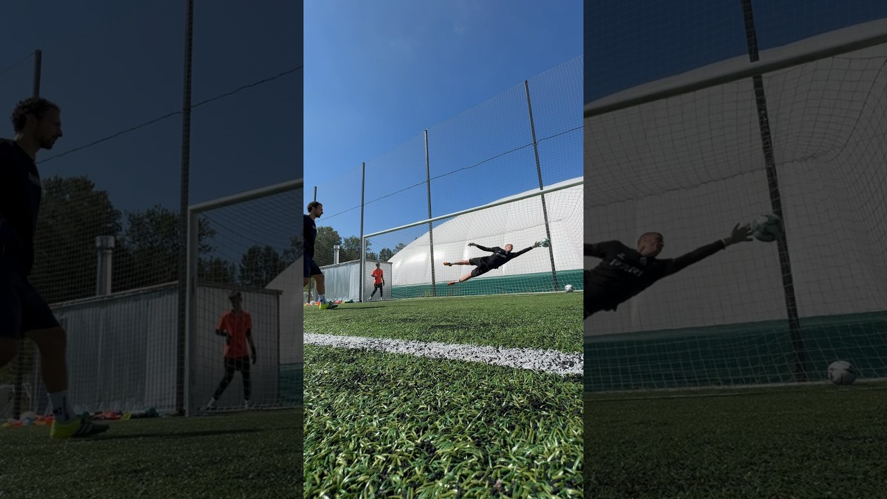 Goalkeeper training ⚽️🧤 