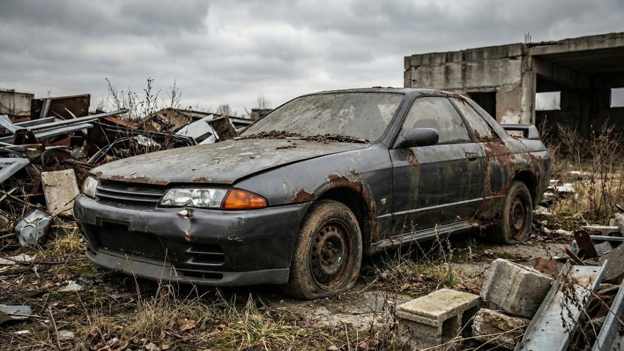 ASMR Car Restoration! Full Restoration 1991 Nissan Skyline R32