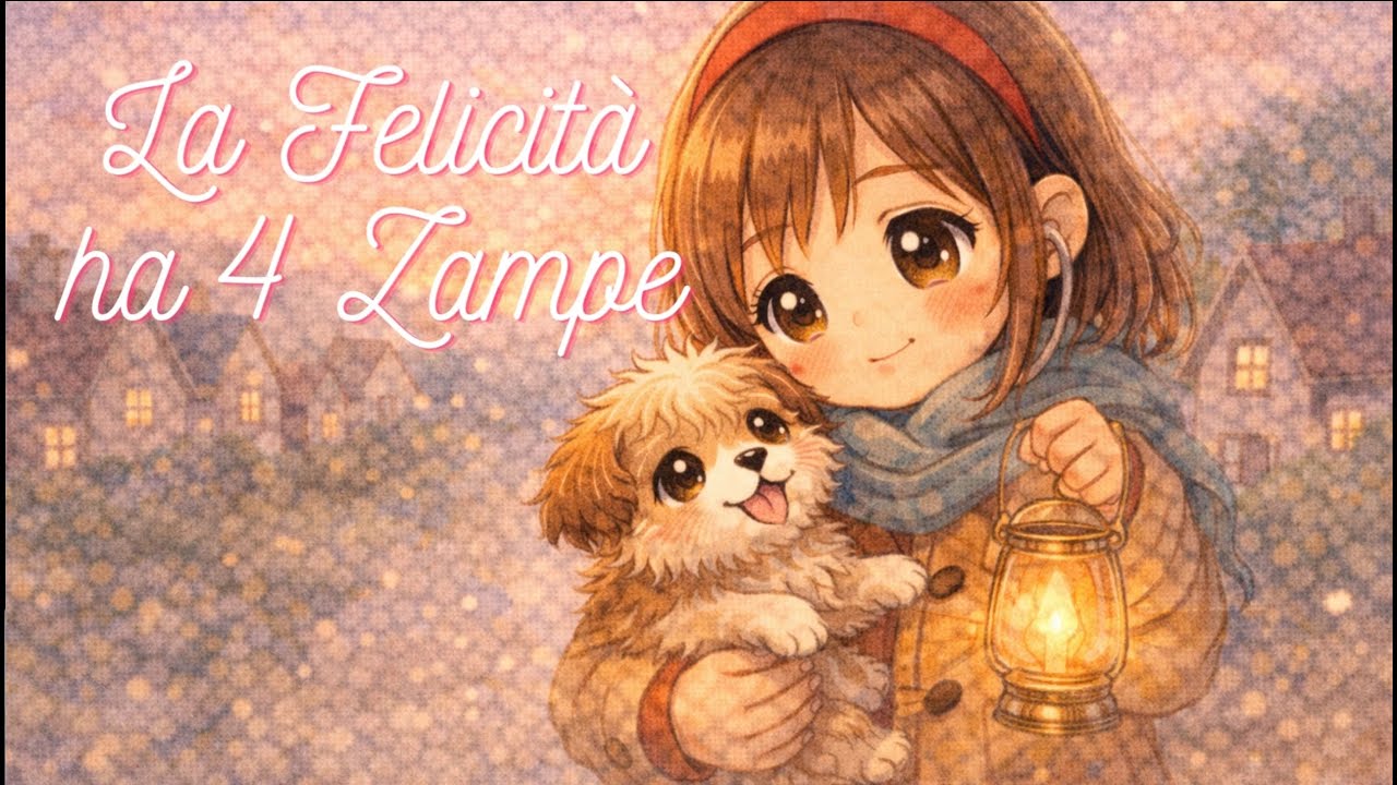 FIABA: La Felicità ha 4 zampe #video #bambini #viral #fiaba #fiabeitaliane #magia #cane #cucciolo
