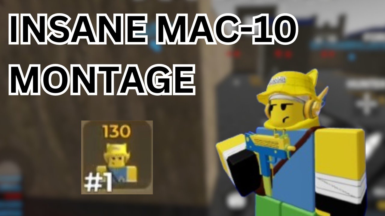 MVP 130 Kills with Mac-10 | Roblox GUNFIGHT ARENA