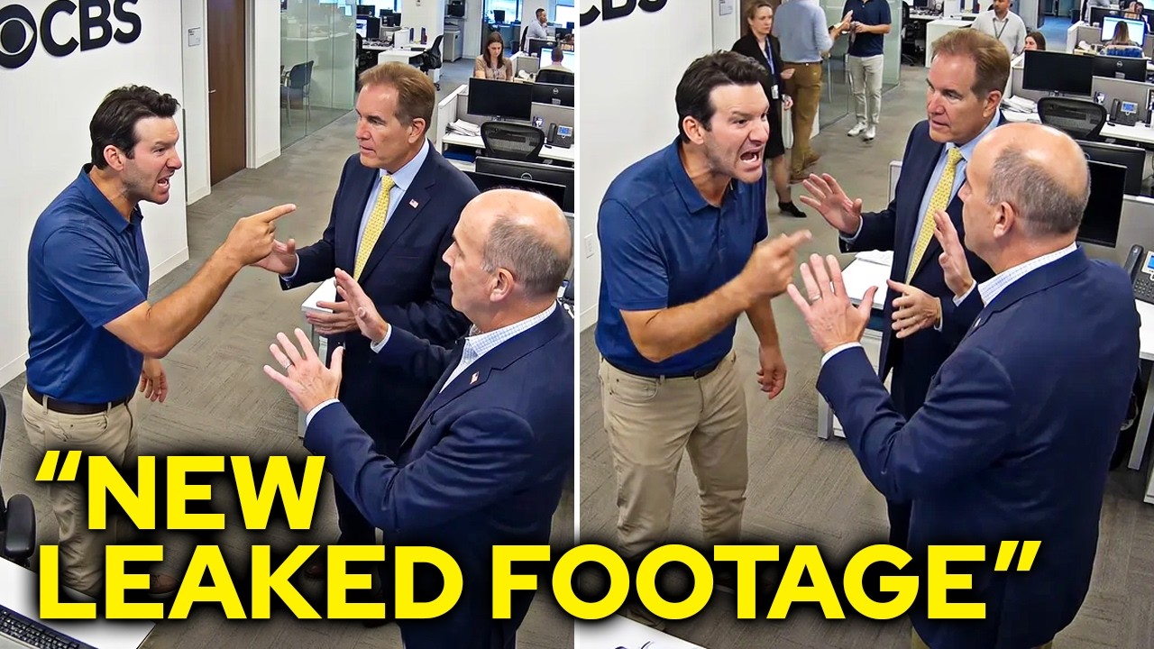 New Footage Of Tony Romo After Getting Suspended By CBS Goes Viral