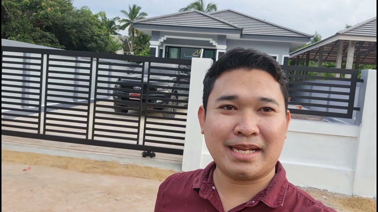 #รีวิวประตูรั้วเหล็ก #สร้างบ้านขาย EP.69