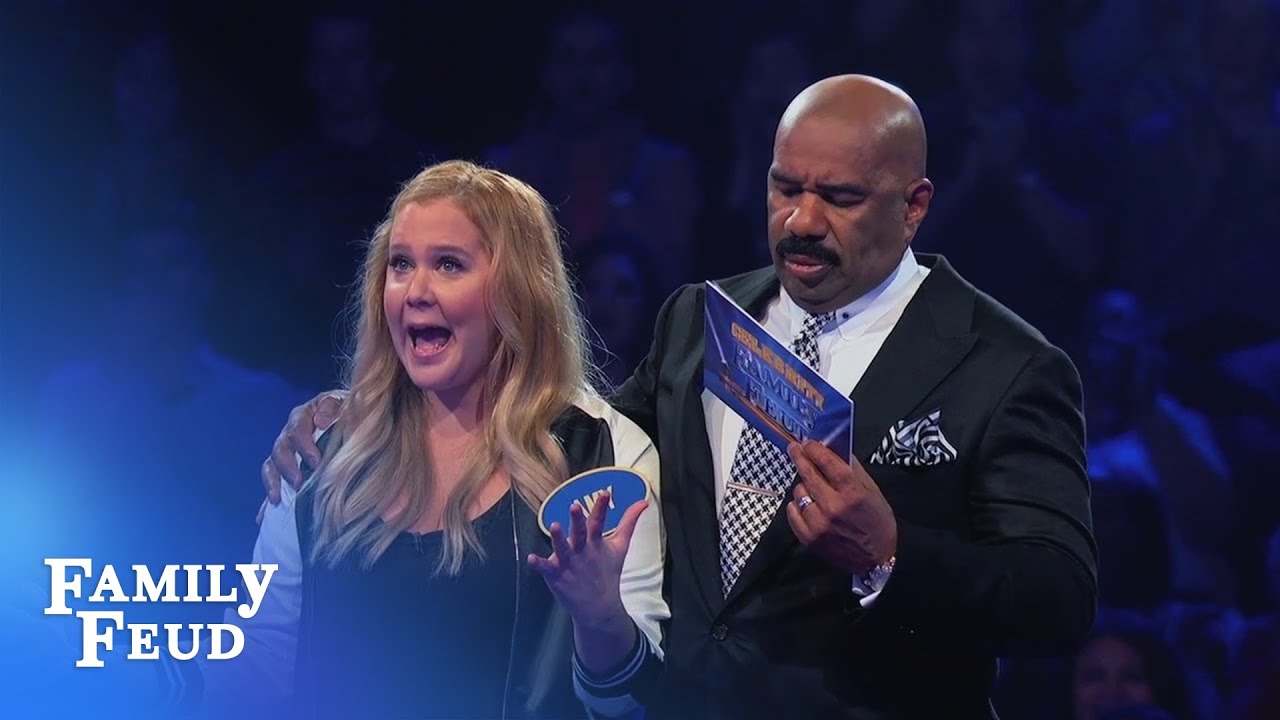 Amy Schumer's AWESOME Fast Money! | Celebrity Family Feud