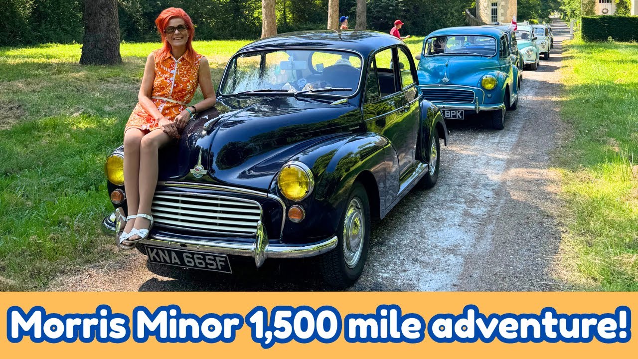 Morris Minors on Tour 2025  - England to France classic car road trip!