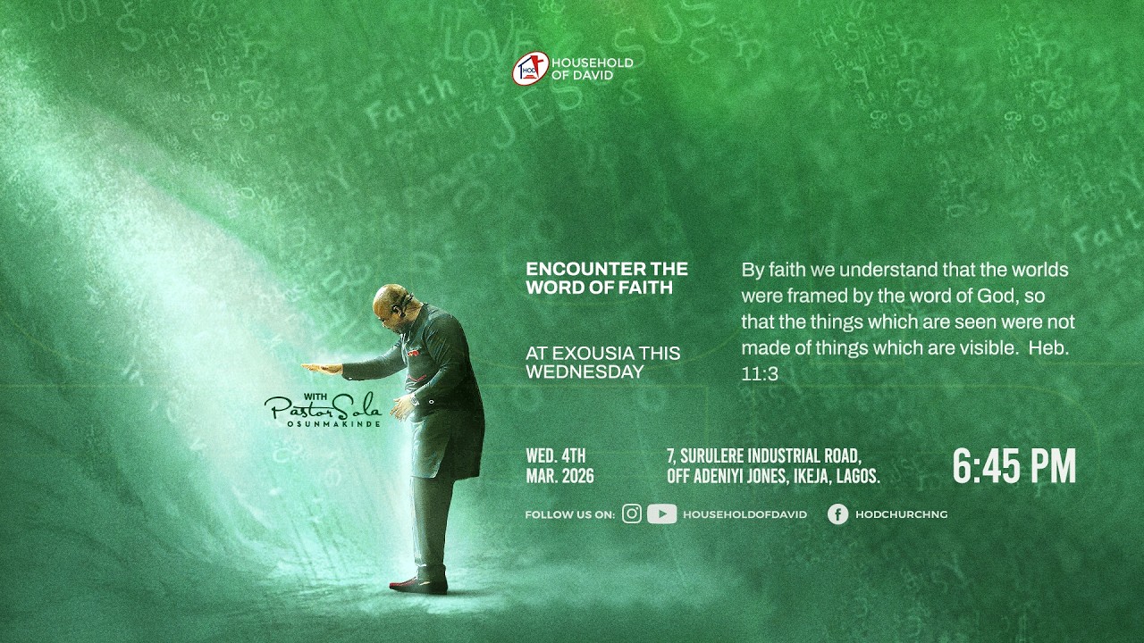 Exousia | Pastor Sola Osunmakinde | Midweek Service | 4th March, 2026