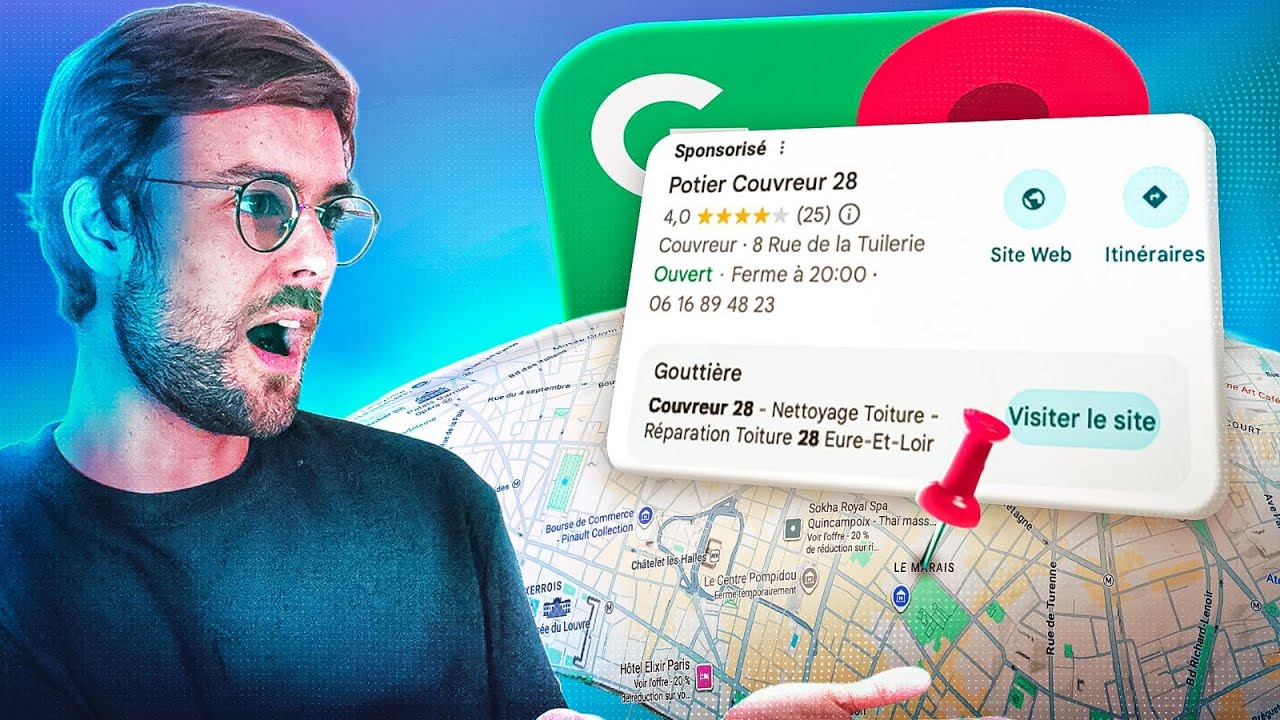 Comment sponsoriser sa fiche Google Maps pour faire exploser ses appels ? (cas concret couvreur)