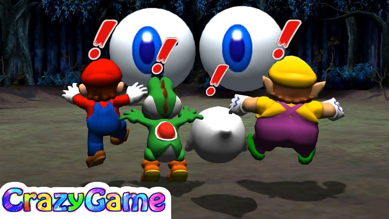 Mario Party 8 - All Funny Minigames Gameplay