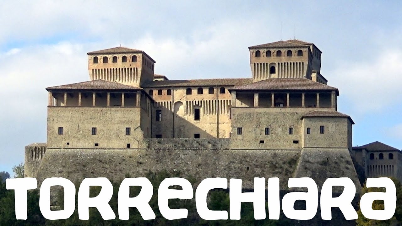 Castello di Torrechiara, Torrechiara, Parma, Emilia-Romagna, Italy, Europe