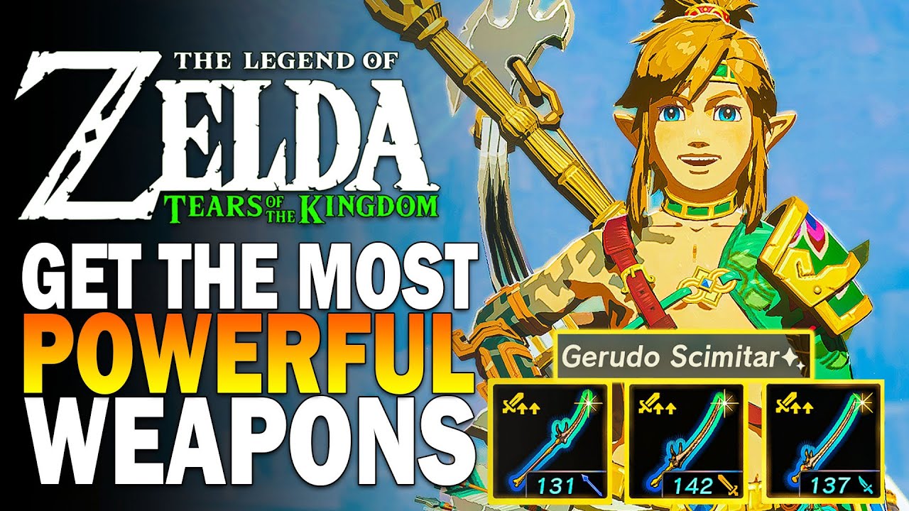 Как получить самое мощное и безупречное оружие в Zelda Tears Of The Kingdom