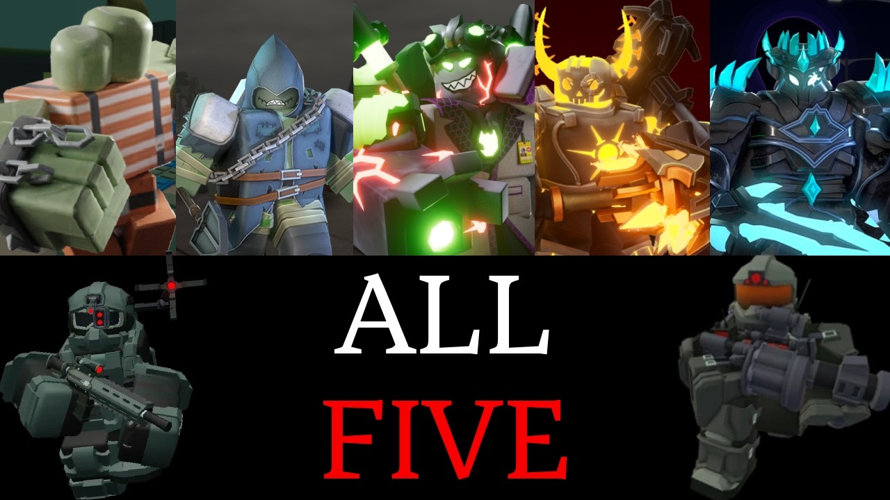 Beating all 5 TDS game modes