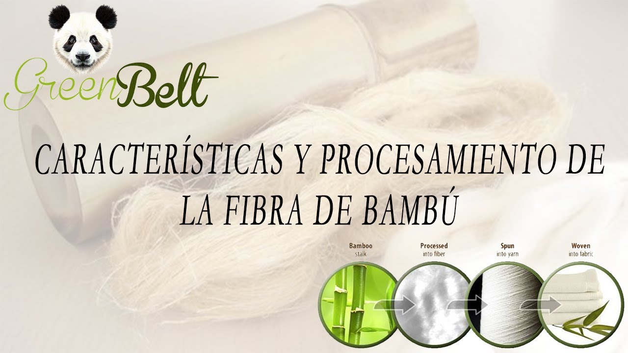 Características y Procesamiento de la Fibra de Bambú