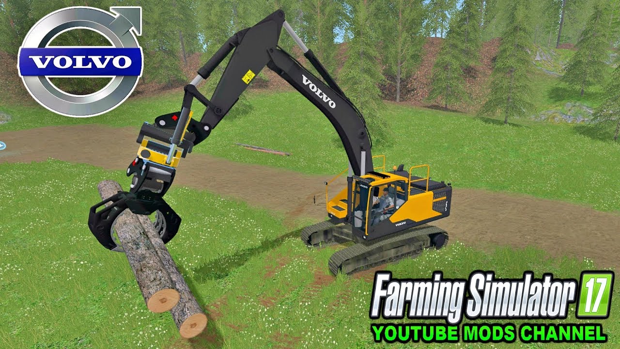 FS | 17 | Mods  EXCAVATOR VOLVO 300E AND TOOLS