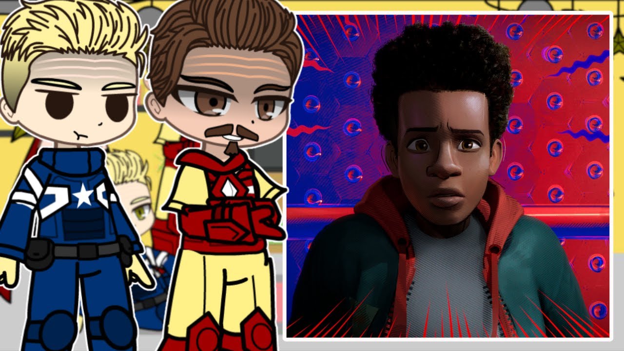 Avengers React to Miles Morales || TikTok || Gacha React
