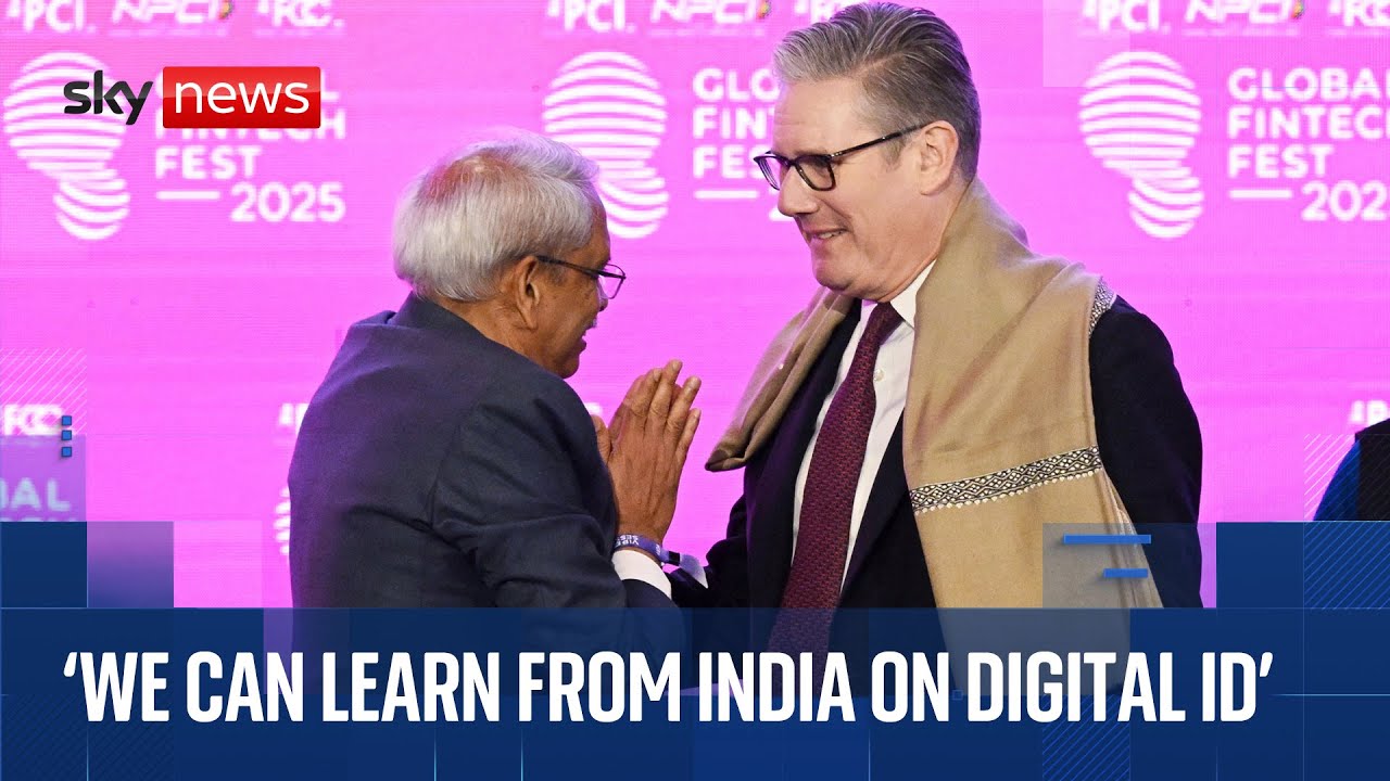 Starmer and Modi keynote speeches at Mumbai FinTech conference