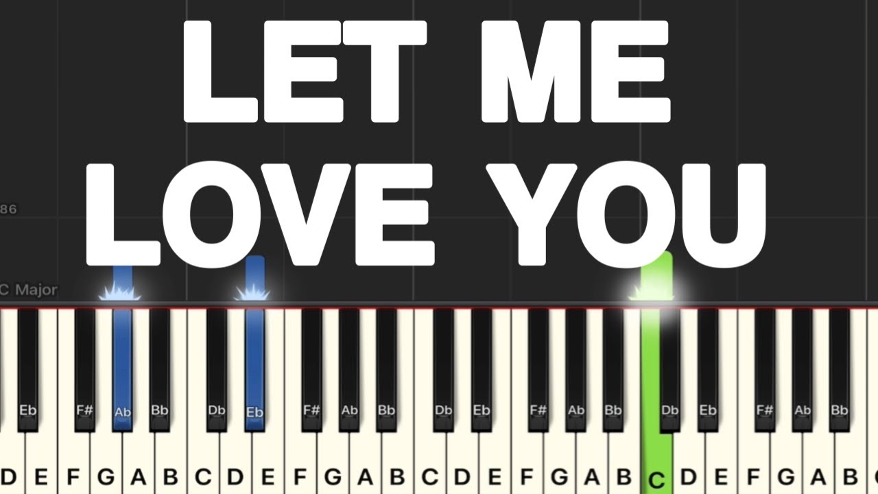DJ Snake - Let Me Love You ft. Justin Bieber Piano Tutorial | Medium 