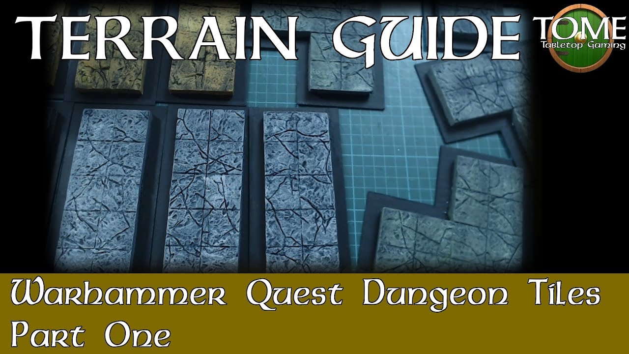 Making My Own Warhammer Quest Part Two - Dungeon Tiles