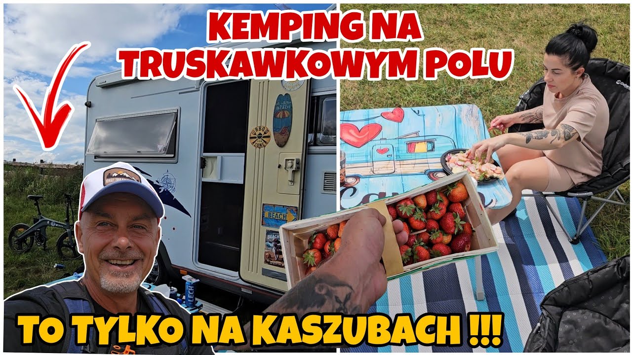 JAK ONE WPADŁY W TE TRUSKAWKI !!! MIEJSCE LEPSZE NIŻ NAD MORZEM !!! KASZUBY 