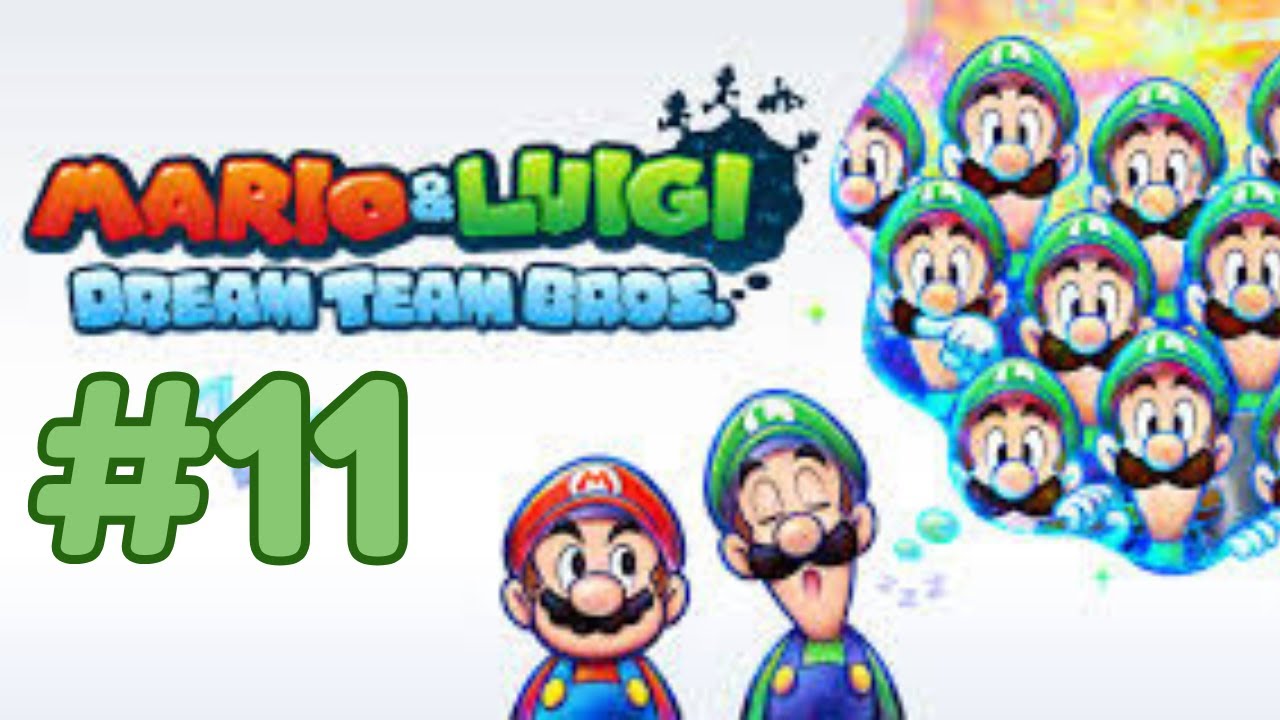Mario & Luigi: Dream Team (2013) #11  - Full Game Walkthrough In 8K (3DS) - Parts 4 & 5 Of Ultibed