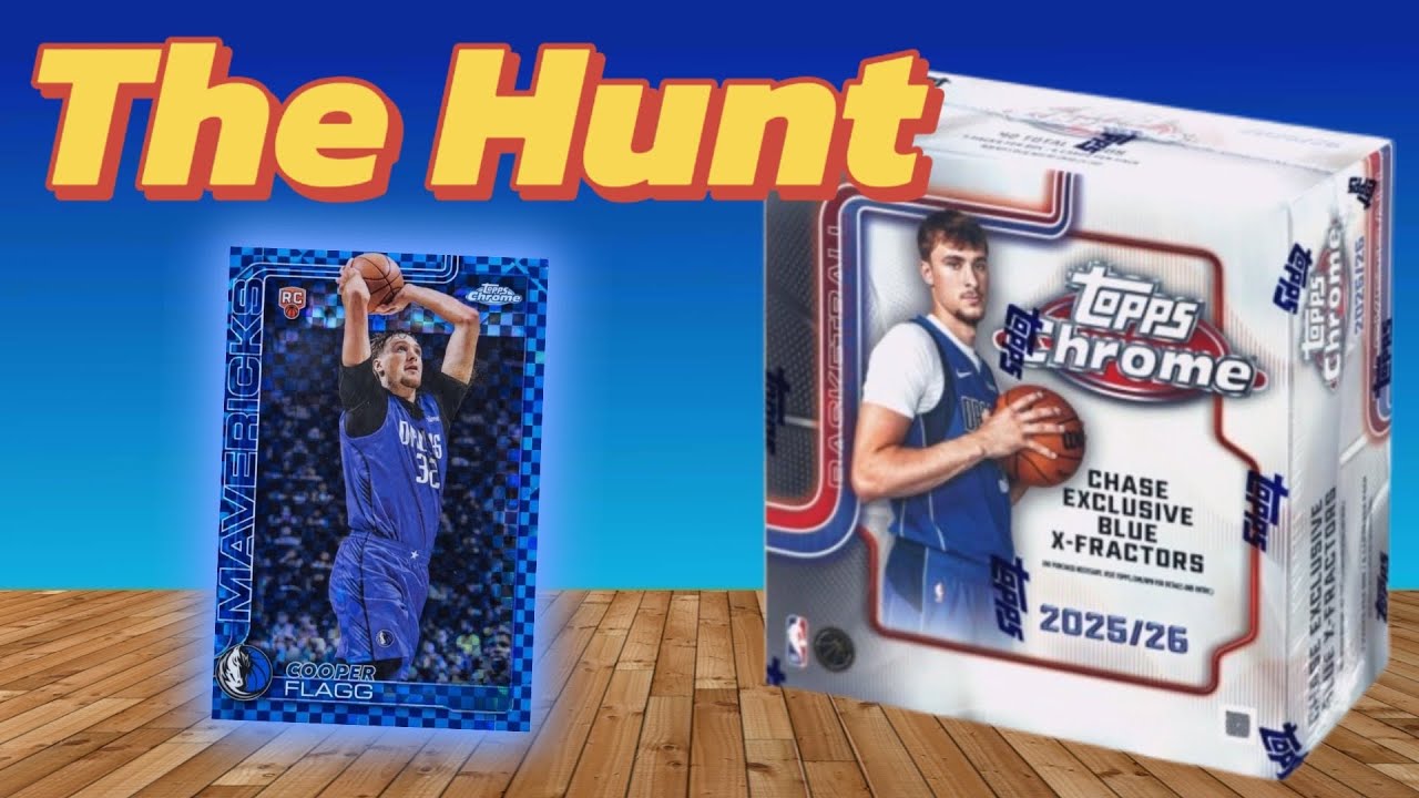 LAST PACK MAGIC!! 2025 Topps Chrome NBA Mega Boxes - Hunting Blue X-Fractors!