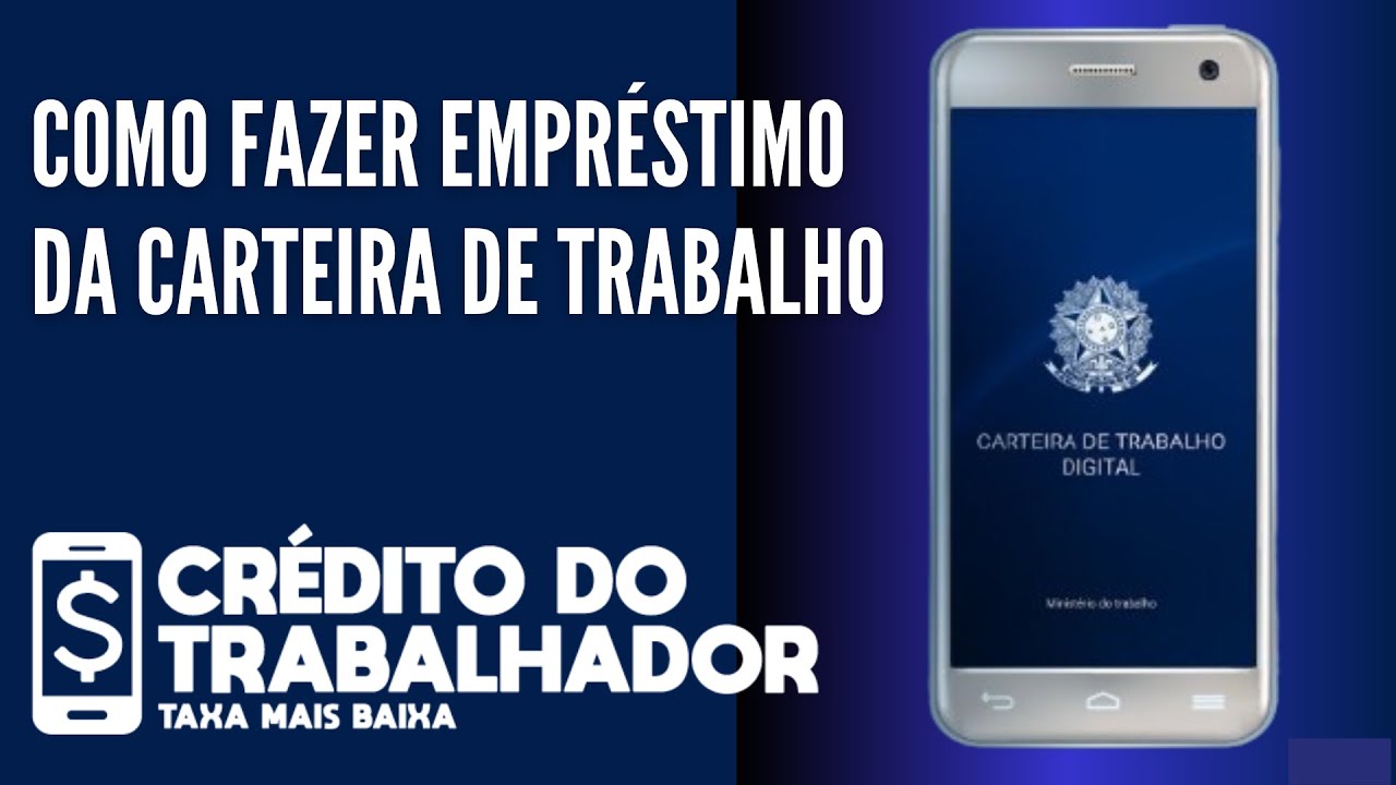 Como fazer empr&eacute;stimo pela carteira de trabalho