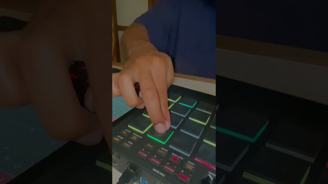Beat making on Mpc Live 2