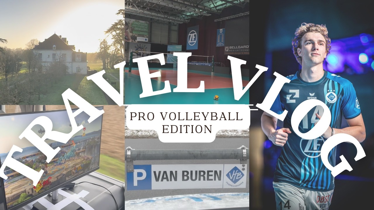 Pro Volleyball Travel Vlog