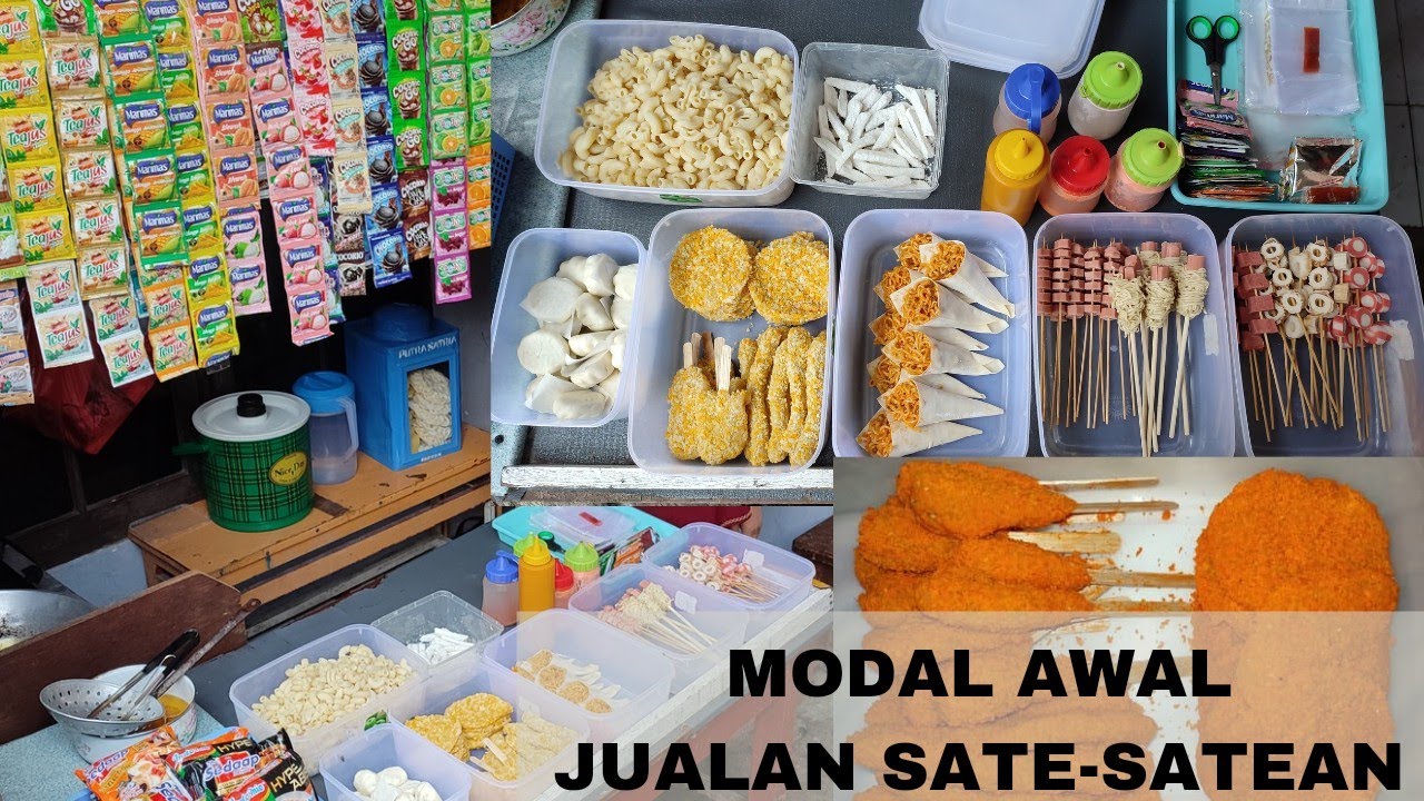 MODAL AWAL JUALAN SATE-SATEAN DEPAN RUMAH | CUKUP 200 RIBU BISA PUNYA USAHA