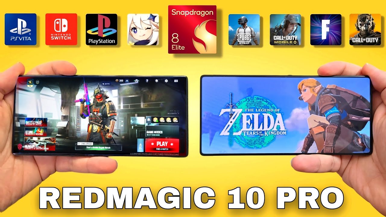 Test gamingowy REDMAGIC 10 PRO &ndash; Warzone Mobile, PUBG, emulator Switch