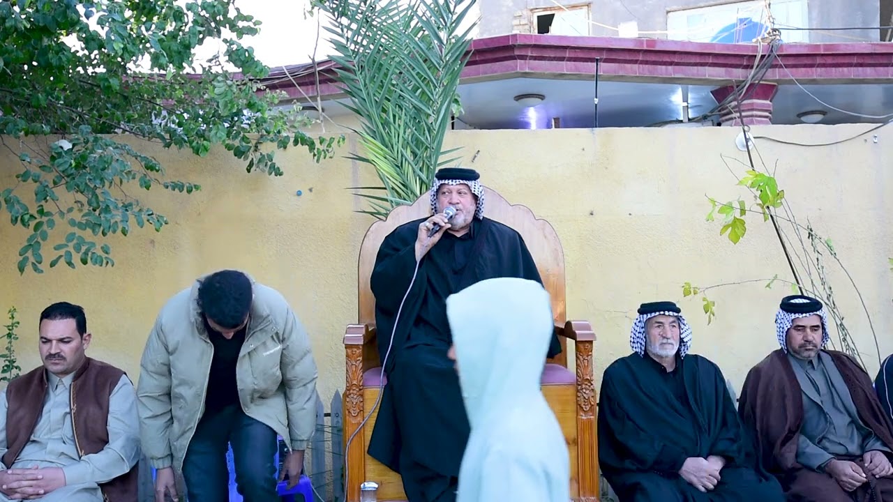 مجلس عزاء الامام الكاظم عليه السلام في منزل سيد جليل 