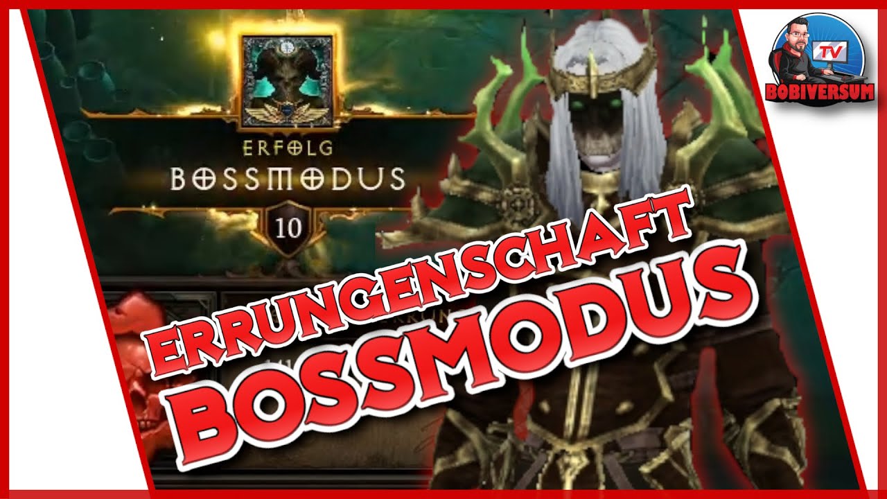 Diablo 3 - Errungenschaft Bossmodus solo als Totenbeschwörer - Guide - Saison 22 Saisonreise
