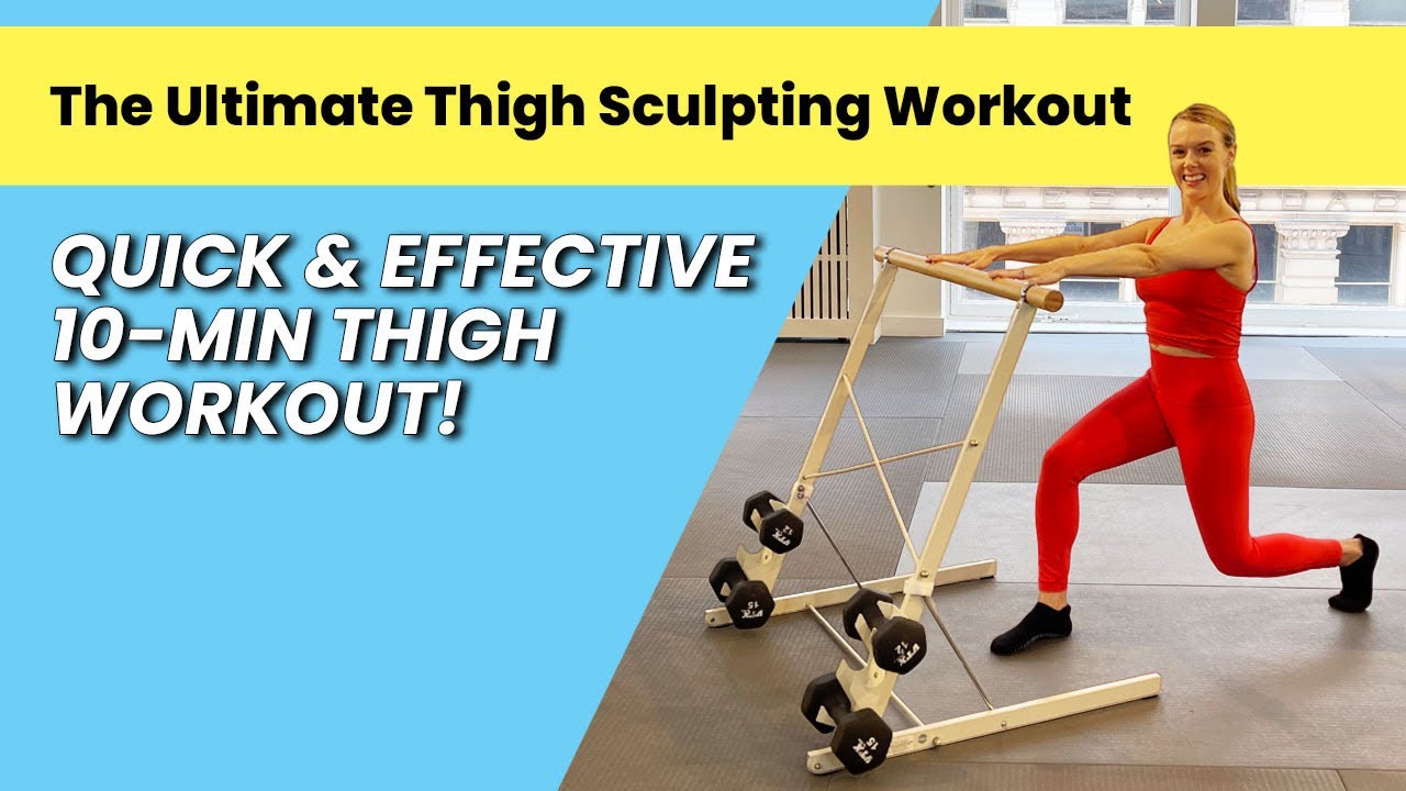 The Ultimate Thigh Sculpting Workout: Quick & Fun 🔥