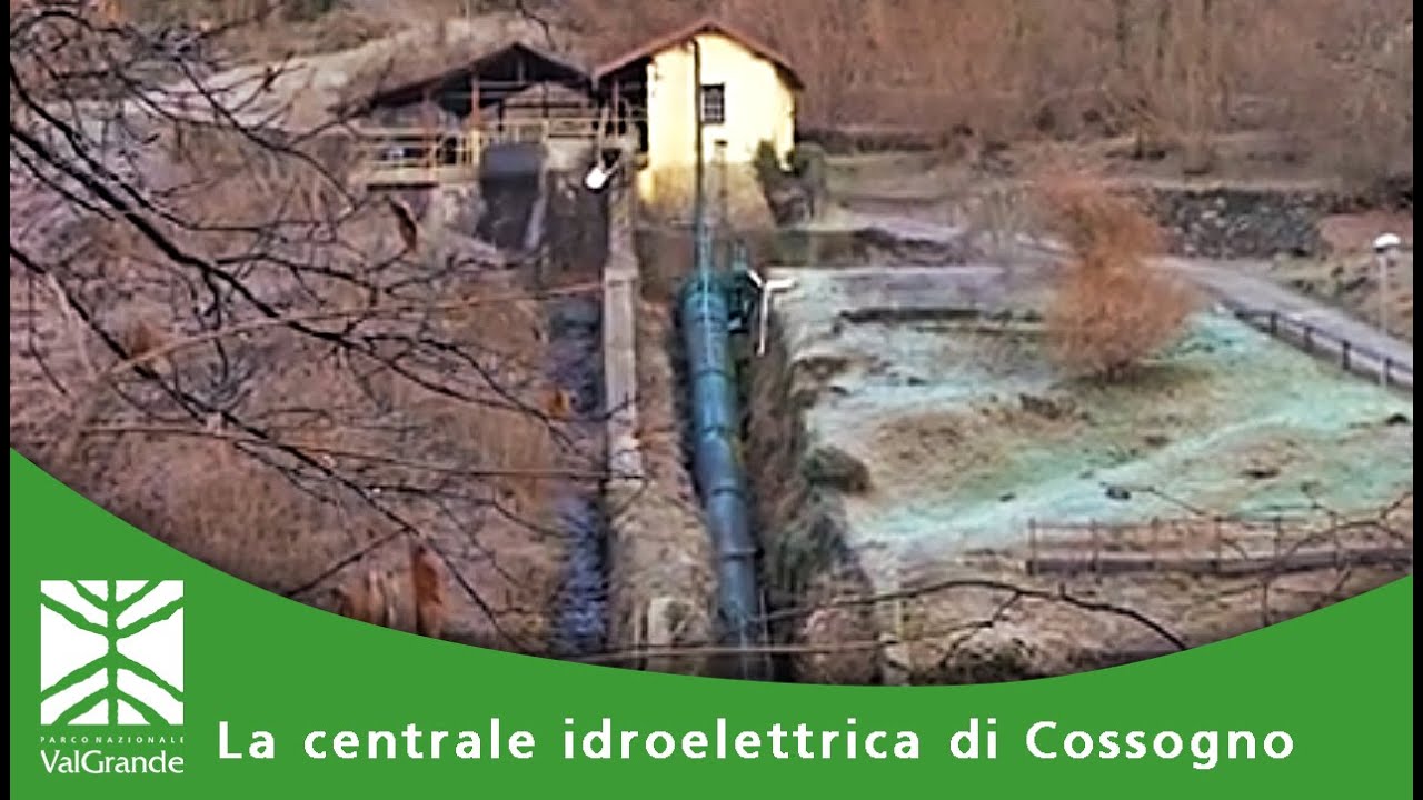 La centrale idroelettrica Sutermeister di Cossogno
