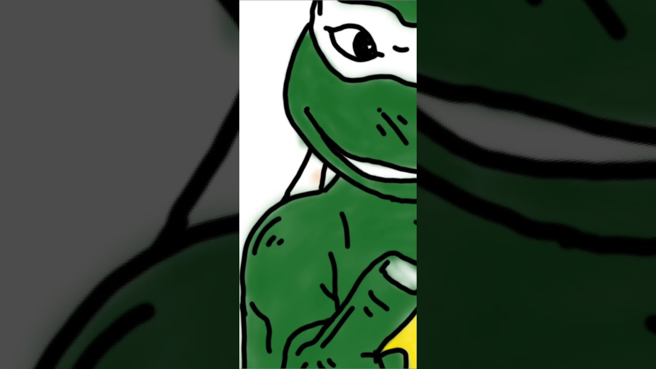 Vulkee Arts: Drawing Michelangelo (the Vulkee STYLE!)